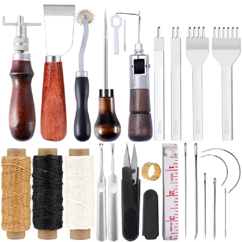 KRABALL Leather Craft Tool Kit - Leatherwork Repairs recensie en prijs