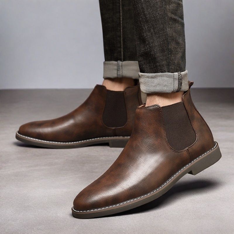 Heren hoge werkschoenen van le - Leather Work Boots recensie en prijs