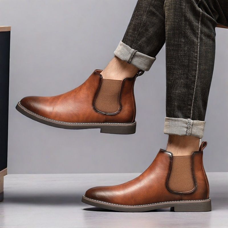 Heren hoge werkschoenen van le - Leather Work Boots recensie en prijs
