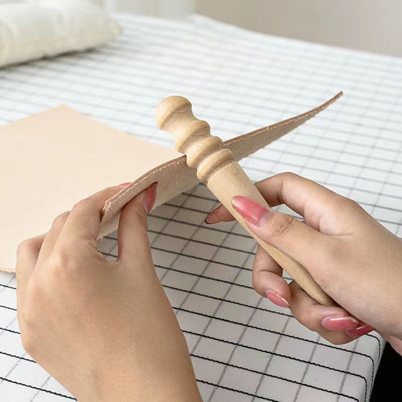 1PC Hout Leer Massief Hout Ron - Leatherwork Tool Kit recensie en prijs
