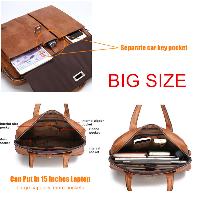 Jeep Buluo leren aktetas voor  - Leatherwork Letters recensie en prijs
