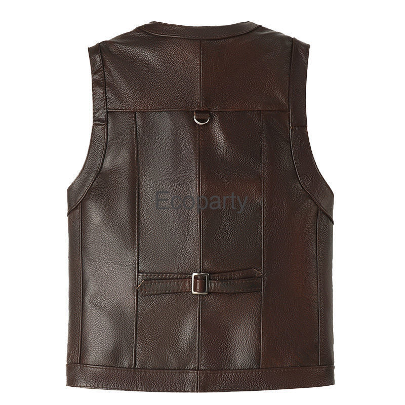2024 Herfst Winter Leren Vest  - Leather Work Vest recensie en prijs