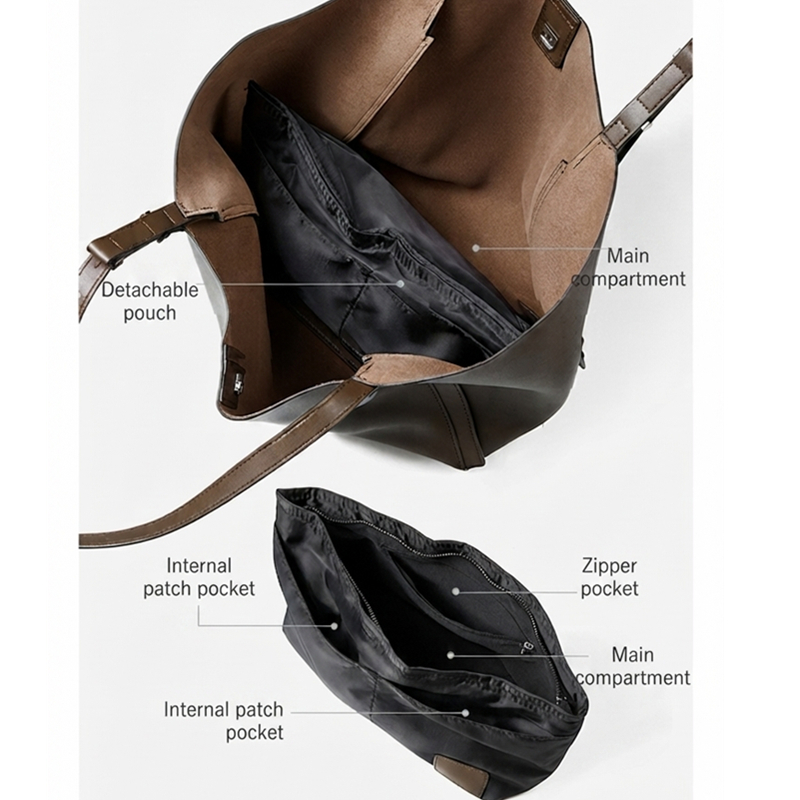 HIFASHION Grote, zachte, echte - Leather Work Handbags recensie en prijs