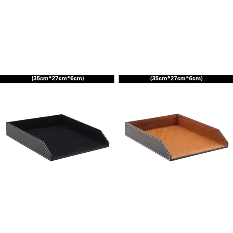 Zakelijk enkellaags dossierbla - Leatherwork Table recensie en prijs