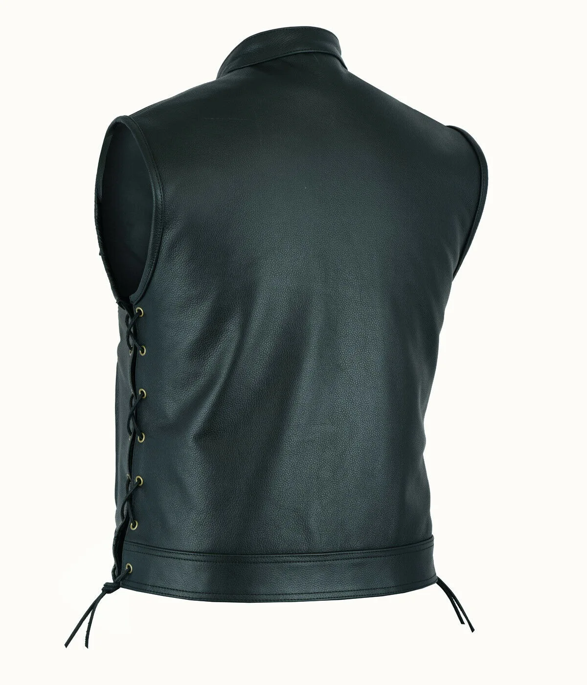 Vest Leer Punk Mode Casual Jas - Leather Work Vest recensie en prijs