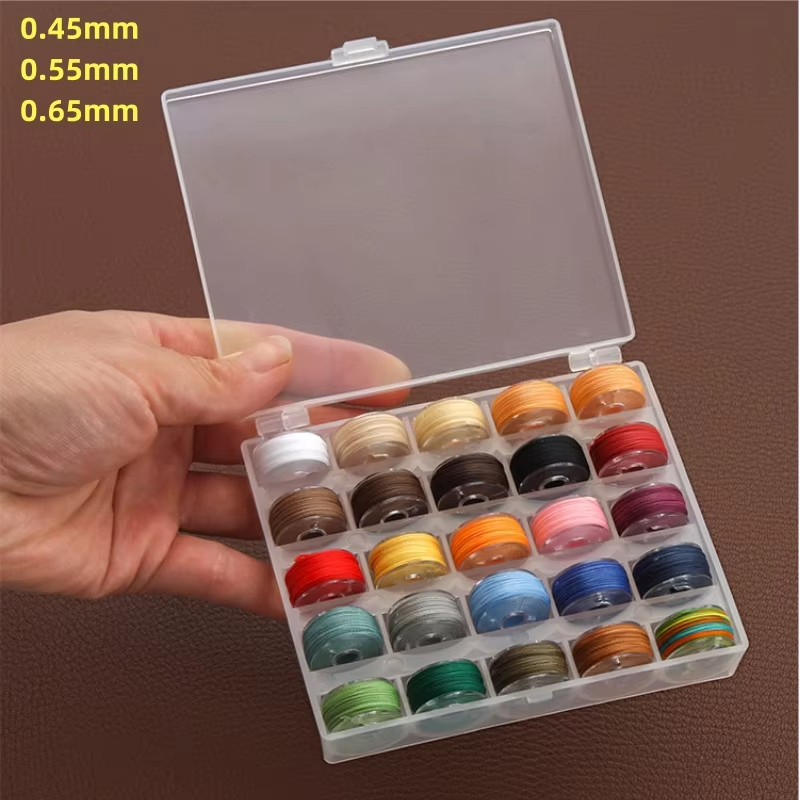 0.45/0.55/0.65mm Ronde Waxdraa - Leatherwork Thread recensie en prijs