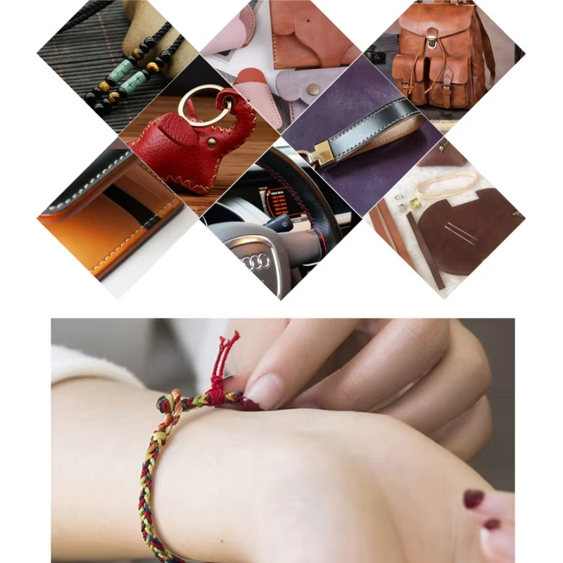 0.45/0.55/0.65mm Ronde Waxdraa - Leatherwork Thread recensie en prijs