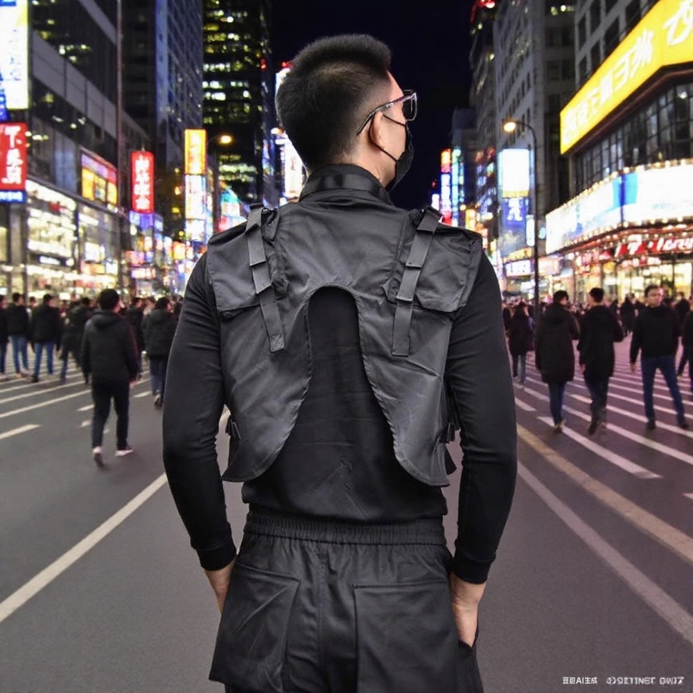 Functionele rits driedimension - Leather Work Vest recensie en prijs