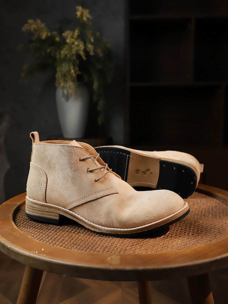 Mode Veelzijdige Mannelijke Ve - Leather Work Boots recensie en prijs